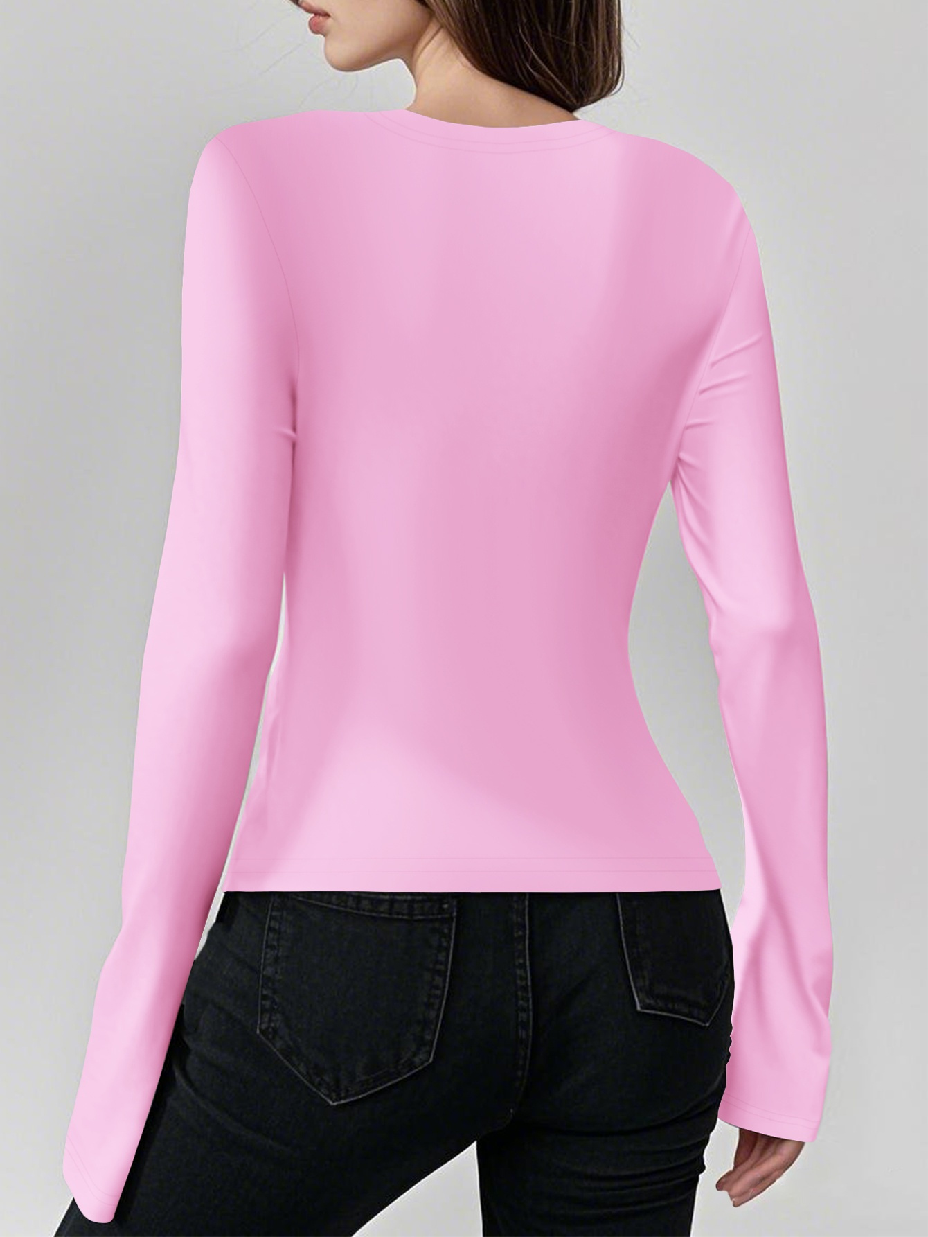 y2k style women's long sleeve graphic print t shirt vibrant Temu - Main Image