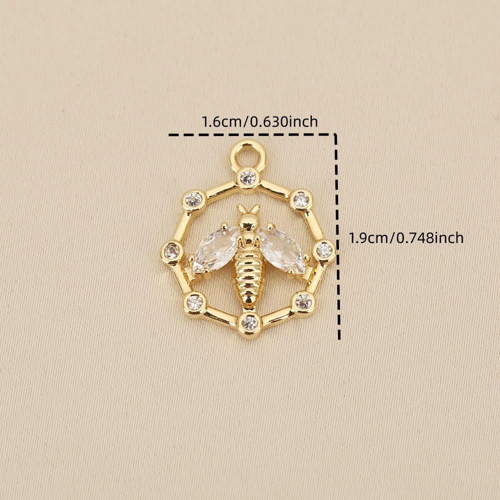 3pc Light Luxury Individual Bee Pendant Jewelry Set