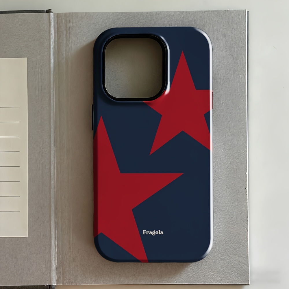 TEMU Phone Case - 2d Printing, 1pc - Phone Case: Navy Phone Case, Suitable For Iphone 17/16/16e/15/14/13/12/11 Pro Max/air/x/xr/xsmax/8/7 Plus, Hard