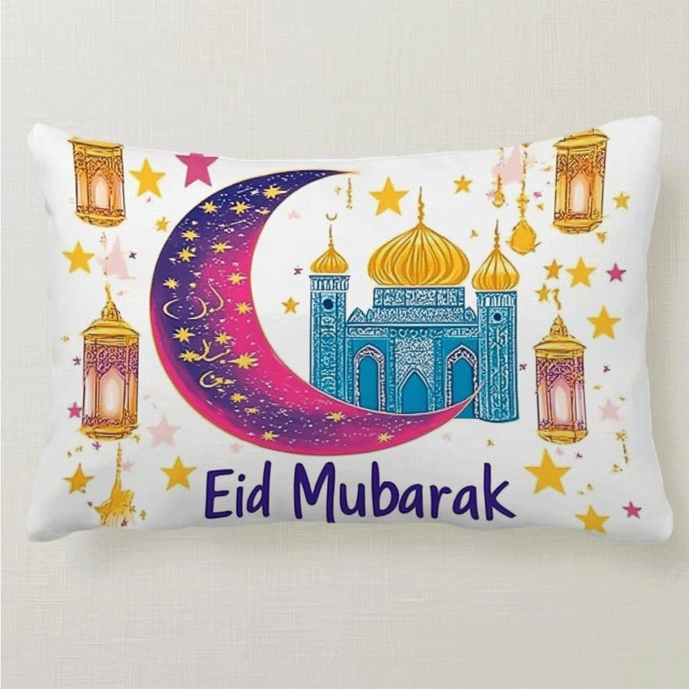 ramadan lubarak   pillow cover 20x12 versatile for home outdoor decor zip closure machine washable details 9