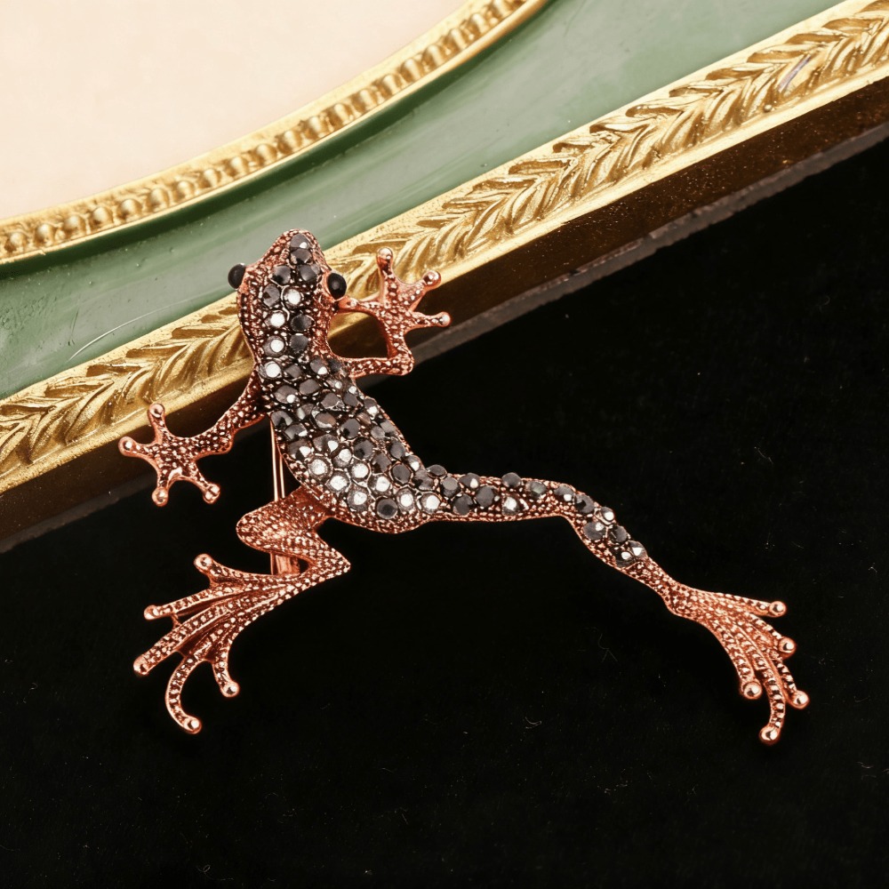 E-shop Herren Persönlichkeit Gecko Tier Brosche Trendiges Kreatives Corsage Party Mode Geschenk