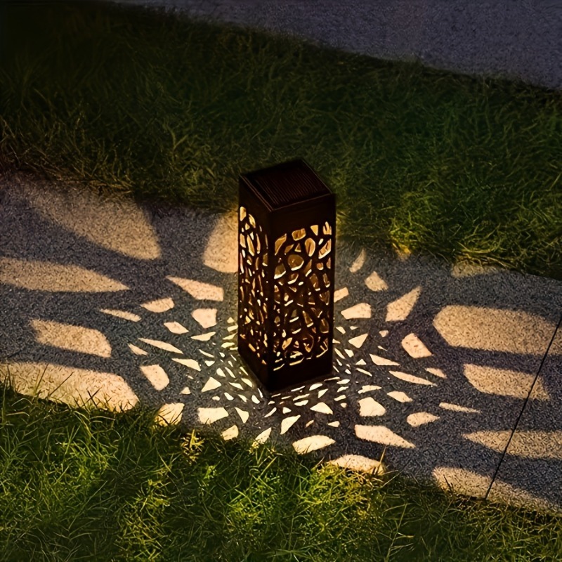 4pcs Smart Solar Outdoor Lighting with Induction Switch