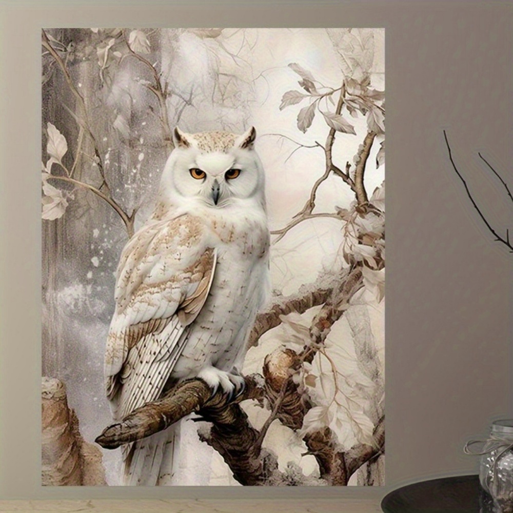 Image of Room Decoration 1pc Cat Winter Canvas Art Print, Wall Decor, Suitable For Home Bedroom Room, Hotel Room Artwork, Unframed 12x16 Inches,halloween Christmas Decor
