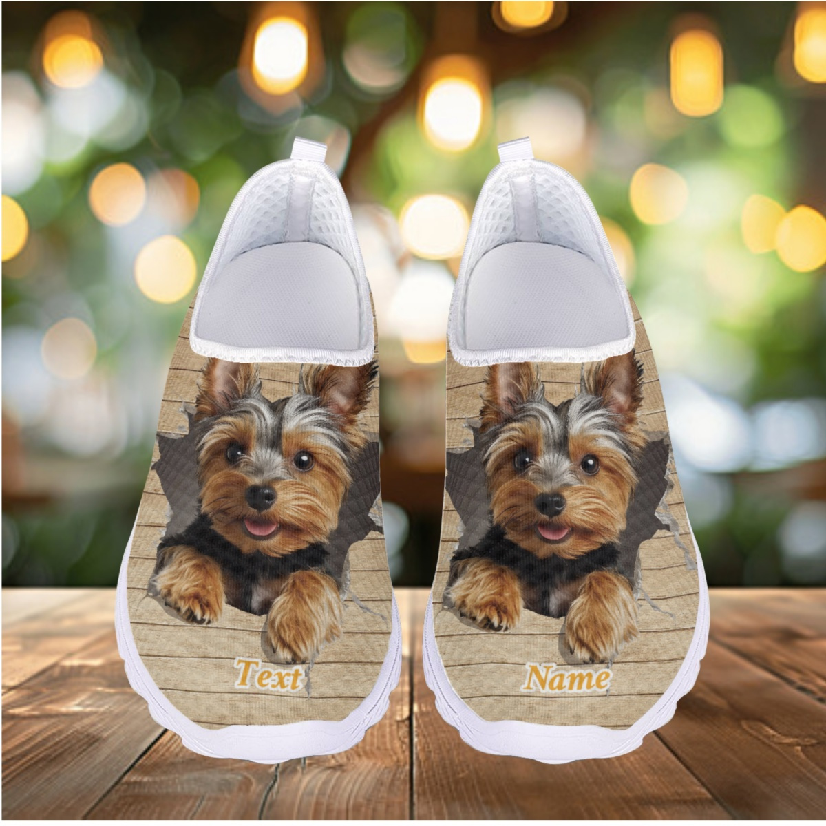 Yorkshire Terrier Little Dog Booties 4pcs Pet Dog Shoes Anti-slip