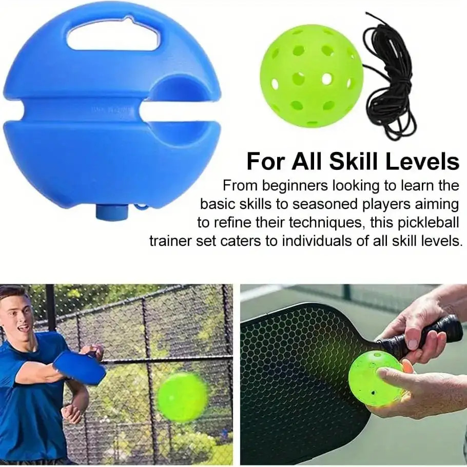 pickleball high   trainer pickleball rebounder durable indoor and   aid beginner practice Product details 6