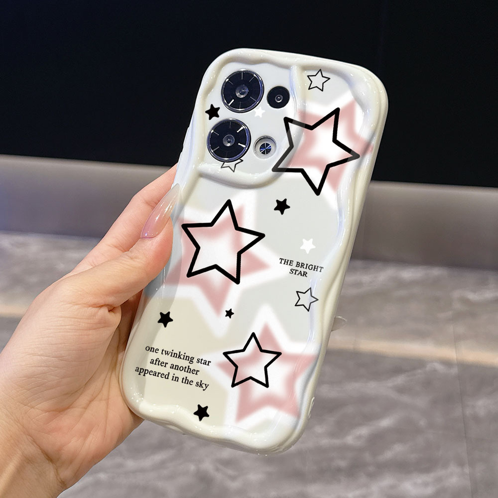 TEMU Phone Case - A Stylish Pink Geometric Pattern With Minimalist Instagram Style, This Phone Case Is Compatible With Moto G84, G75, G60, G53, G52,