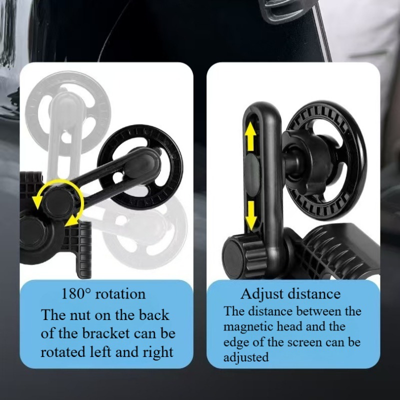   тримач для телефону в авто з висувною основою, потужний магнітне кріплення 2