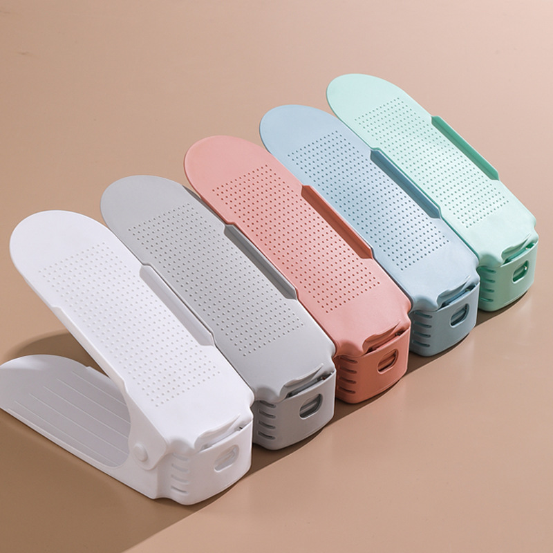 10pcs Adjustable Storage Shoe Slots for Space-Saving Organisation