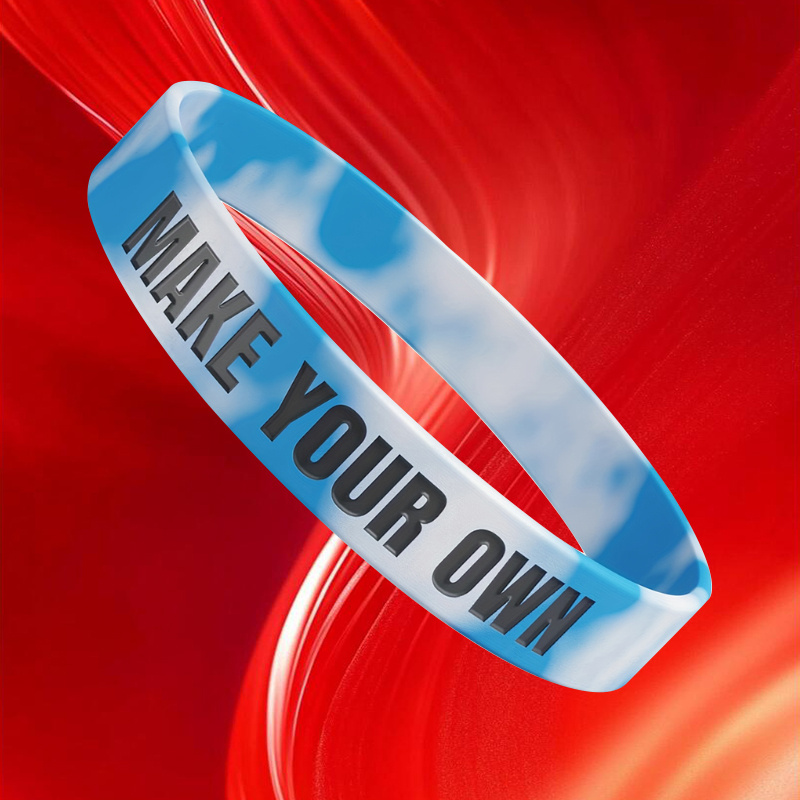 69pcs Customizable Mixed Color Wristbands, Gift for Couples & Friends