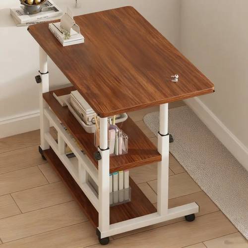 heavy duty adjustable height drafting table storage saving for home office portable workstation multipurpose table wheeled desk small