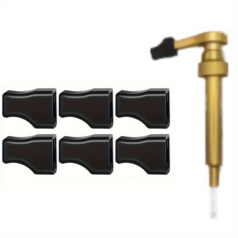 TEMU Lot de 6/14 têtes de pompe rechargeables pour contenants cosmétiques, accessoires de voyage, convient pour les voyages, les déplacements