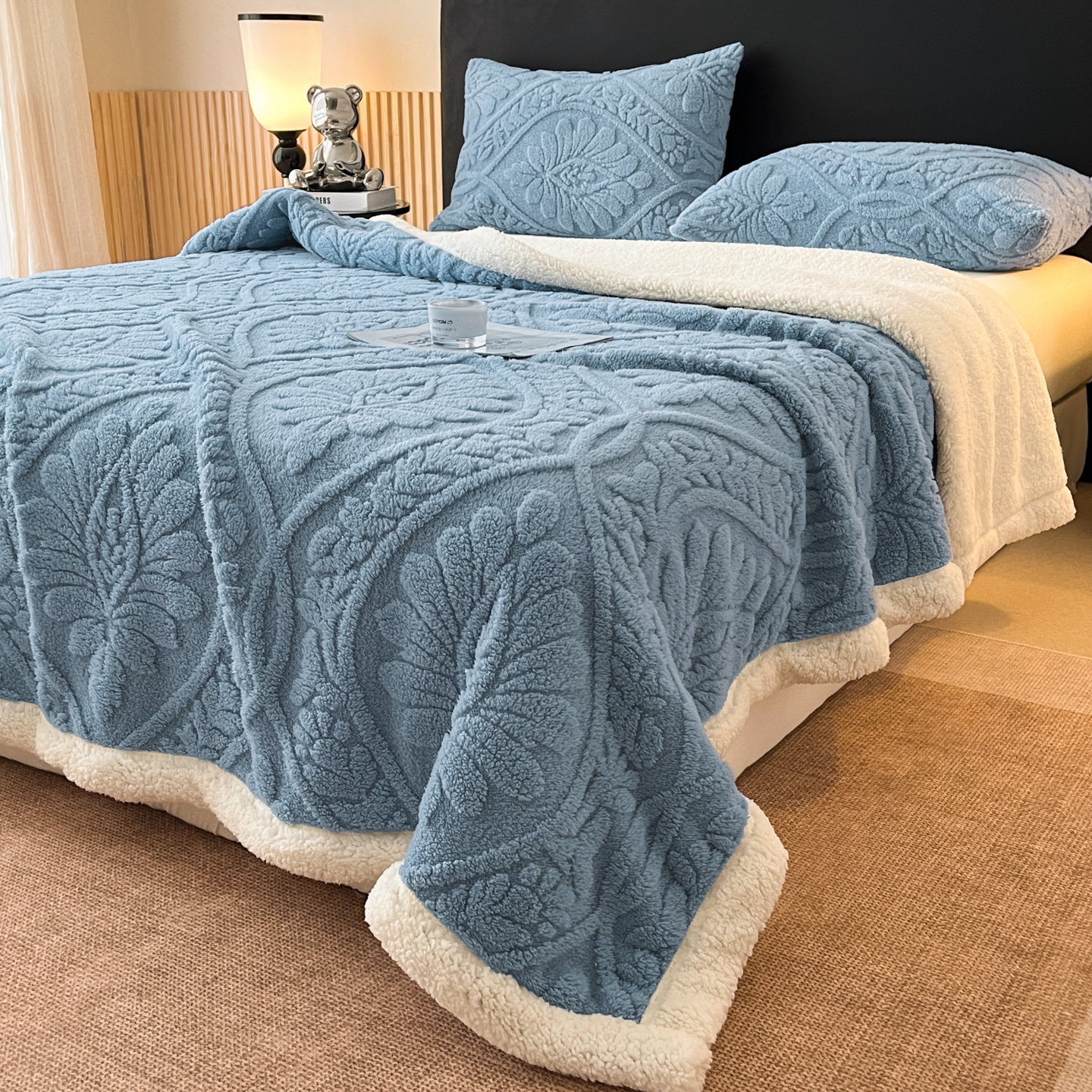 Full Size Bed Blanket, Lightweight With No Heavy Feeling, Suitable For , Neutral Versatile Color, Home Couch Throw Blanket Office Nap Blanket, Multi-functional Plush Blanket, Machine Washable