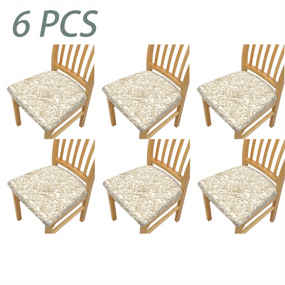 TEMU 4pz/6pz Coprisedie Stampa - per Decorazioni Natalizie in Sale da , Cucine, Sale , Camere da Letto, , Soggiorni e Arredamento Casa