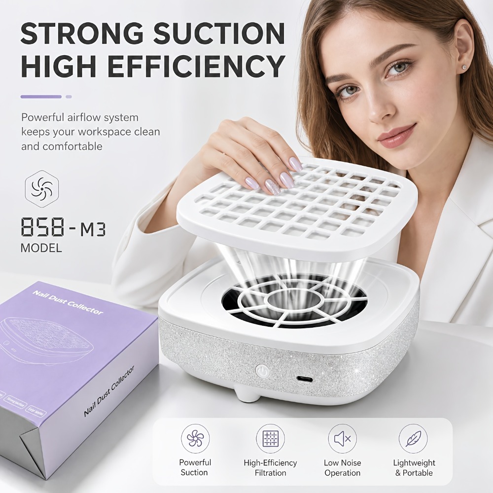 2026 Model Nail Dust Extractor with High Suction Power