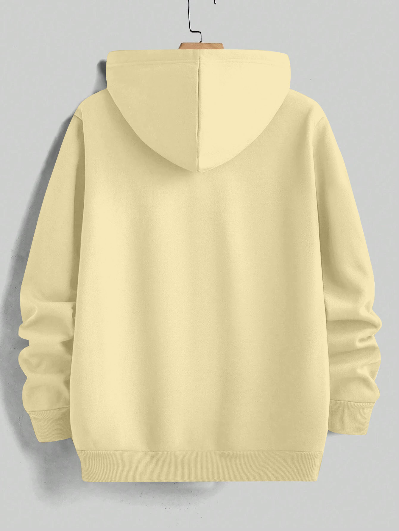 Men's Fleece Hooded Sweatshirt with Monaco Racing Sponsor Logos - Soft Polyester Winter Warmth, Light Grey Casual Pullover, Long Sleeve Graphic Hoodie for Motorsport Events & Casual Attire