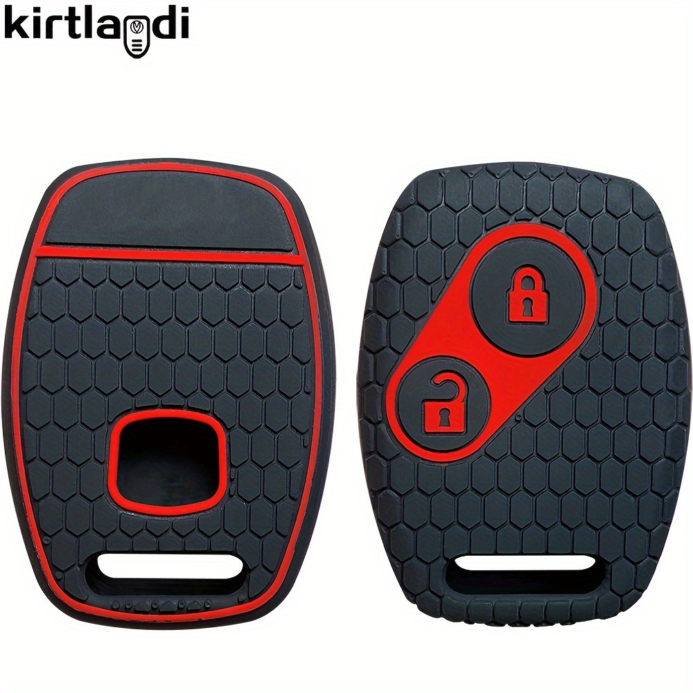 TEMU Silicone Remote Key Case Holder Keychain Key Cover Shell For Accord Civic Frv Jazz Crv Srv Gr8 150 R For Csx