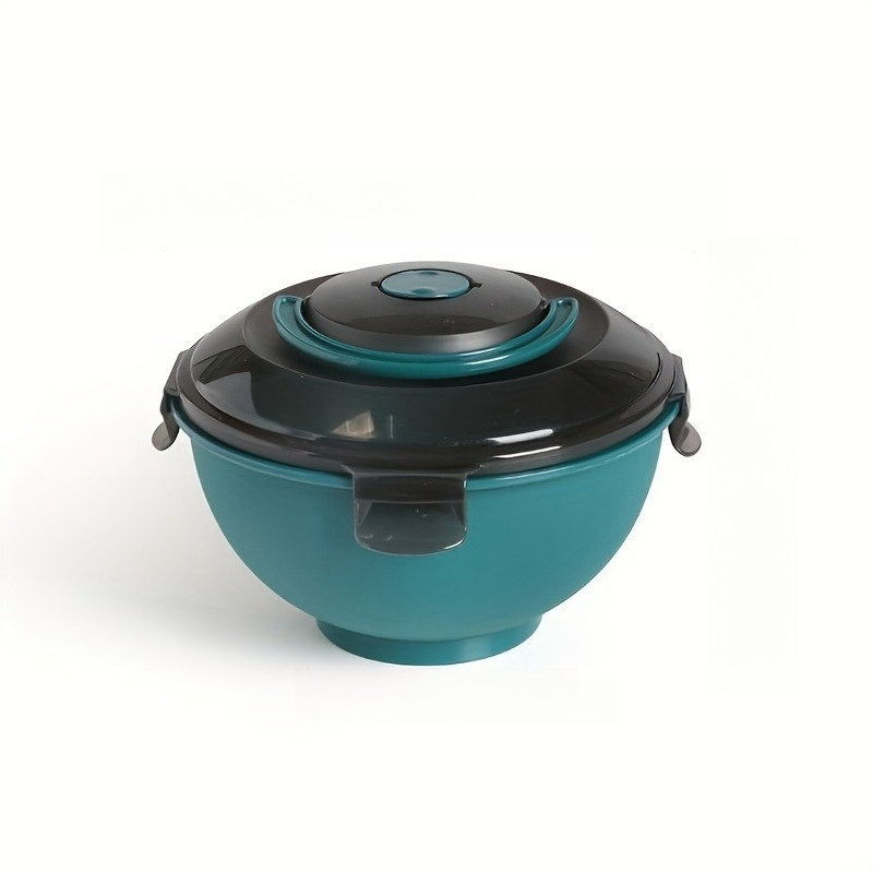 TEMU Boîte-repas multifonction chauffage électrique pour four à micro-ondes, 1 pièce, avec bol à nouilles , poignée en , clapet d'évent, couvercle de