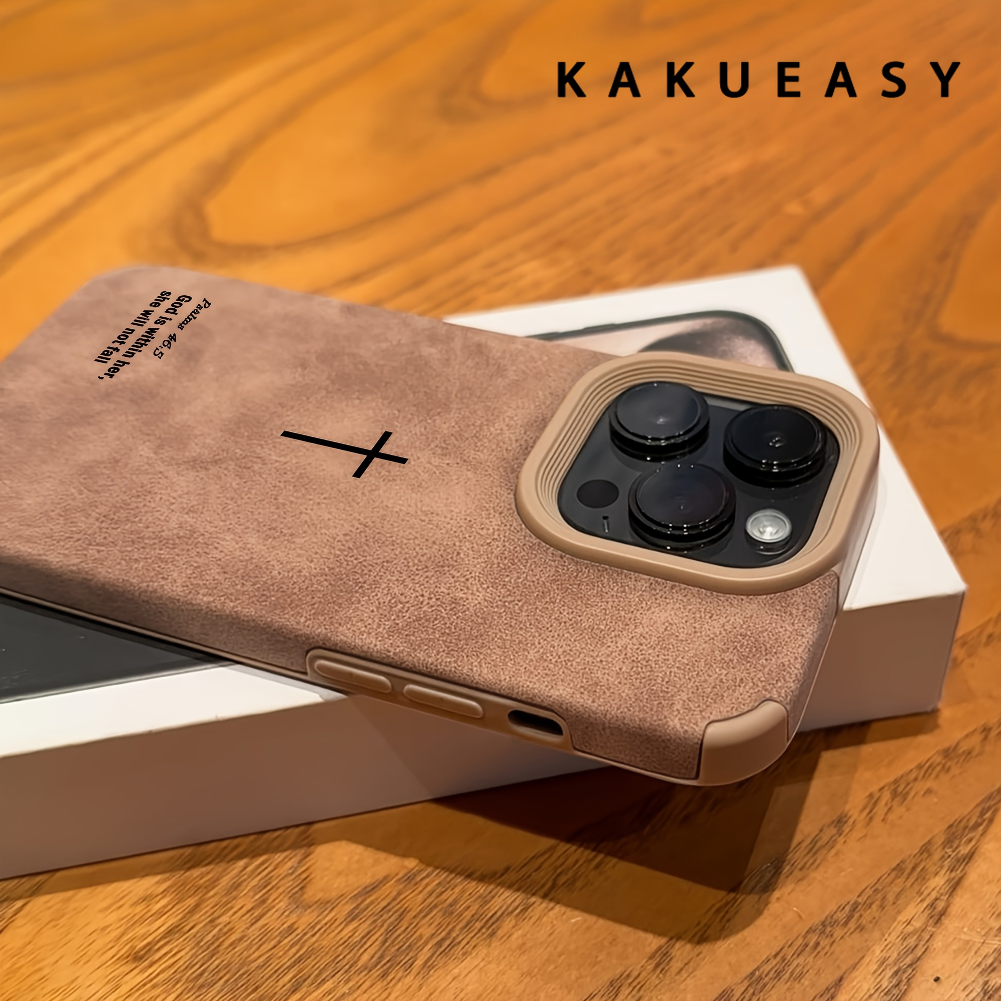 Simple Elements Are Suitable for Iphone 16 Pro Max, 16, 15 Pro, 14 Plus, 13, 12 Pro, 11 Pro Max, X, And XS Max Phone Cases. They Feature a Synthetic Leather Texture, Shock-Absorbing, Scratch-Resistant, Creative, Stylish, Lightweight, High-Quality, Anti-Slip, And Fingerprint-Resistant Soft - Image 6