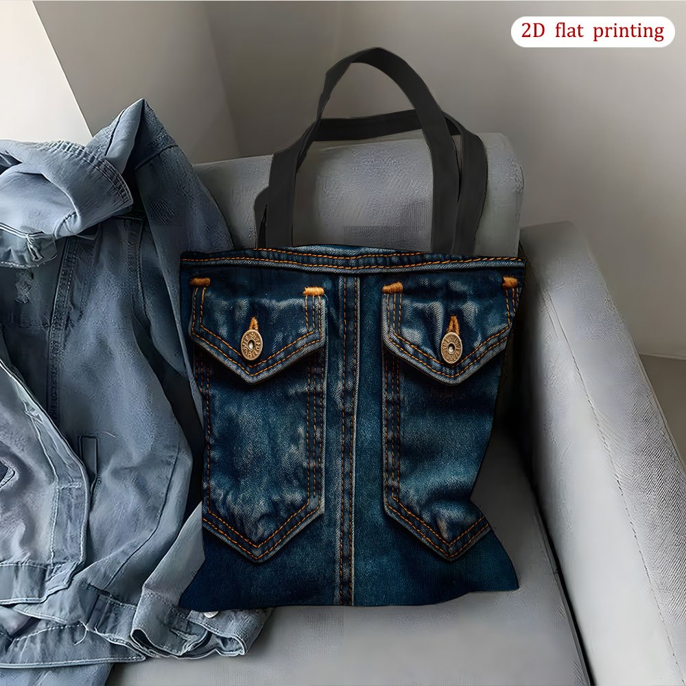 [impressão 2d] de bolso de calça jeans Temu Brazil