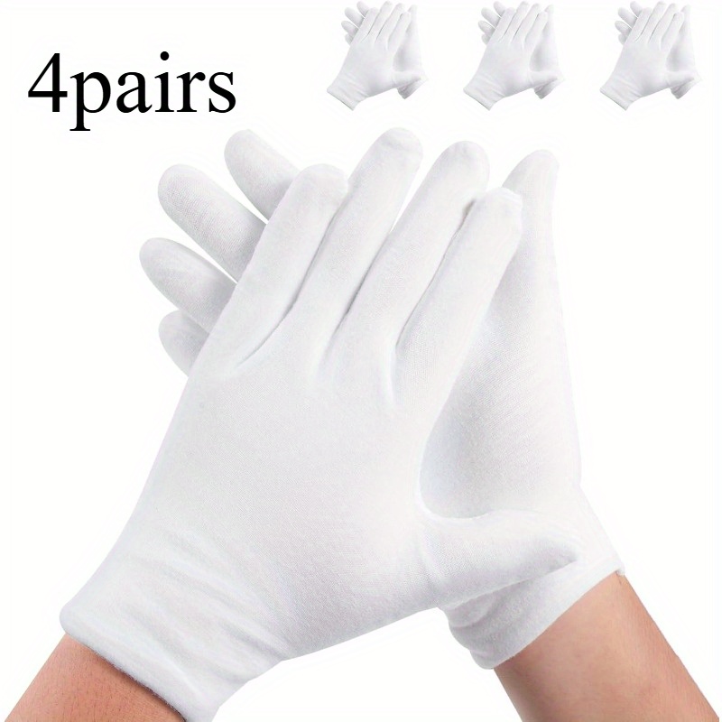 white moisturizing eczema gloves dry hands sleeping Temu Ireland