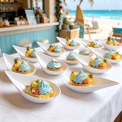 60pcs creative teardrop sauce dishes salad dishes dessert dishes sushi dishes dessert serving platters suitable for fruits caviar appetizers birthdays weddings family dinners buffets valentines day easter mothers day party tableware