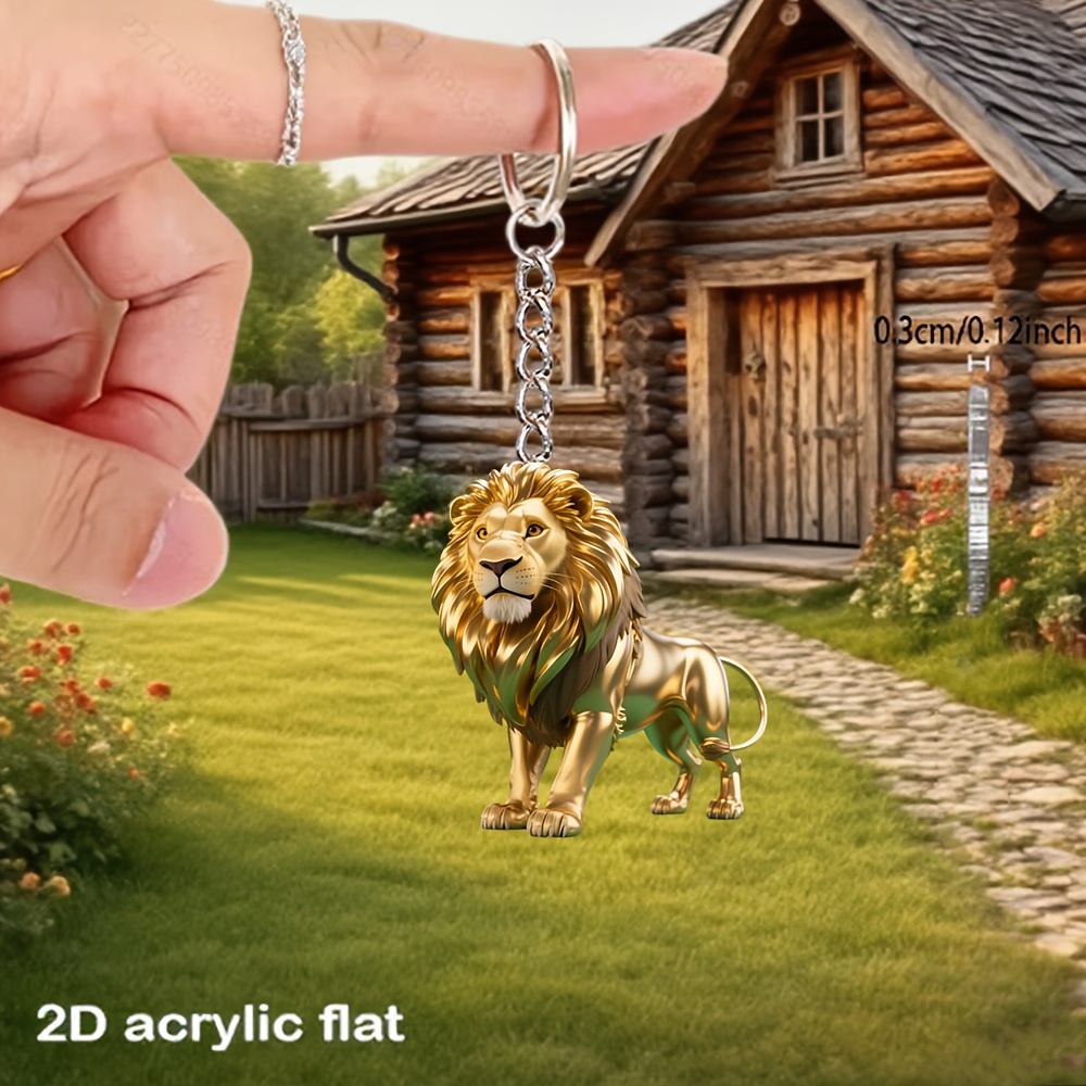 Temu – TEMU 2d Flat, 1pc 2d Flat, Powerful Acrylic Keychain- Suitable For Wallets, Keys, Backpacks, Weddings, Birthdays, Housewarming, Anniversaries,