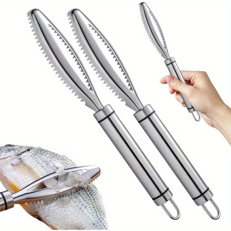 

1pc Stainless , 201 , Tool For Fish Cleaning, Accessory