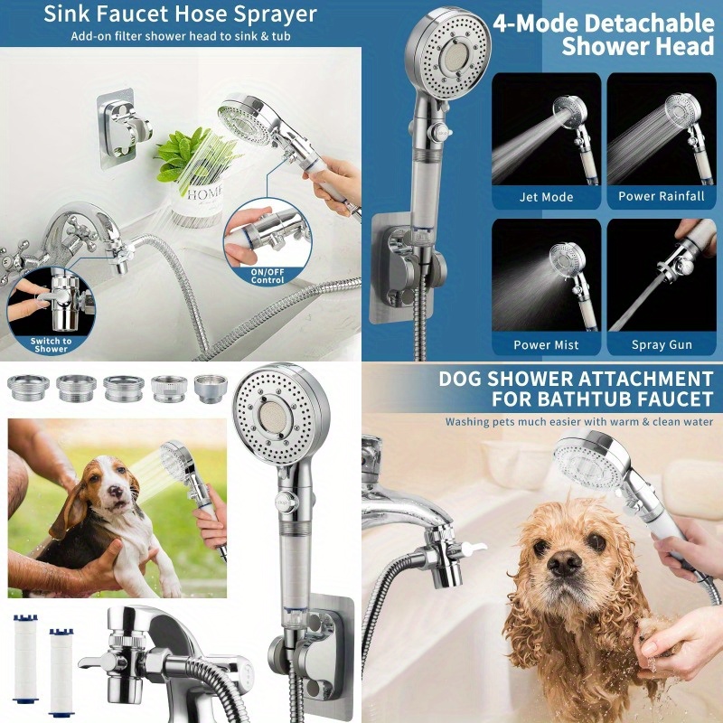 Tub Faucet Bath Shower Head Sink With 79