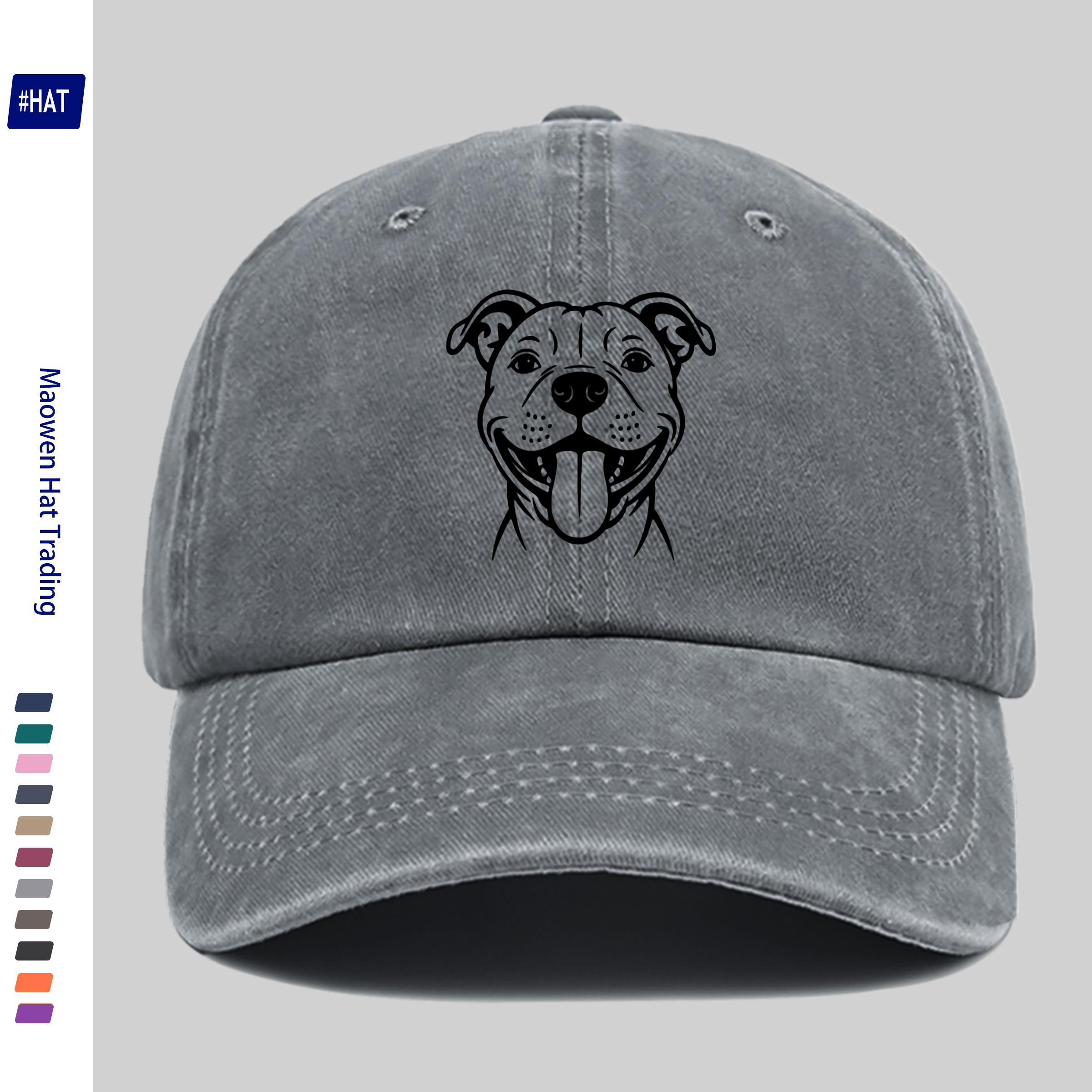 TEMU 1 Adjustable Unisex Summer Baseball With A Washed Vintage Distressed Design, Featuring A Easy Stoke Multi- Pattern Print. This Street-style