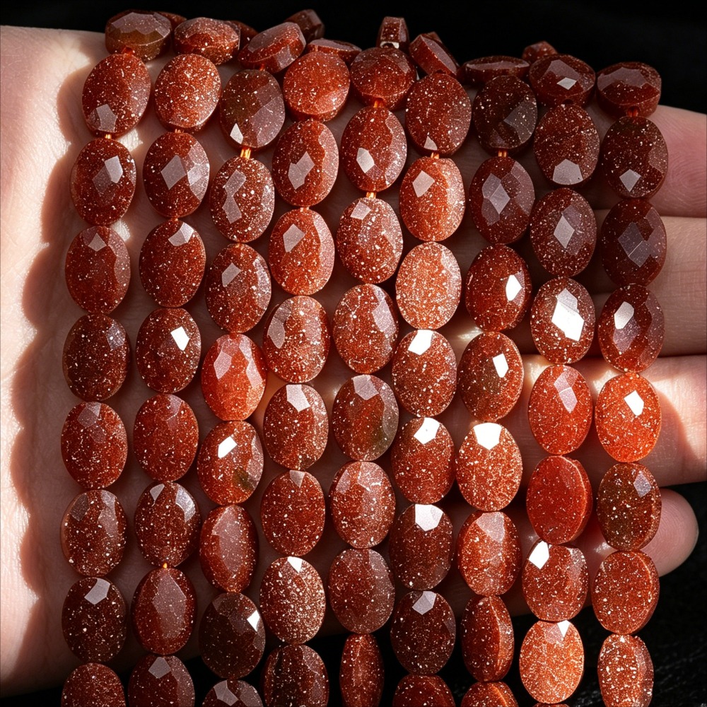 AA Natural Brown Sandstone Beads for DIY Jewellery Making