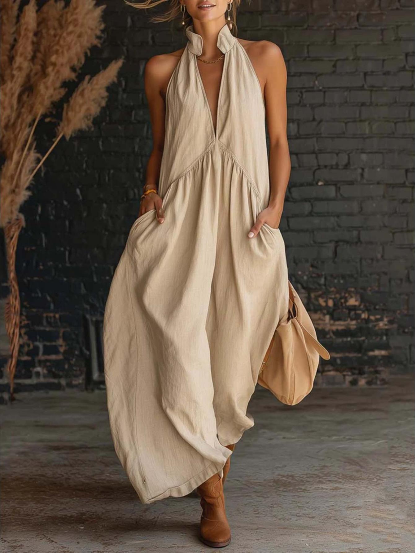 chinese dress ladies Summer Linen Wedding Dress main image 0