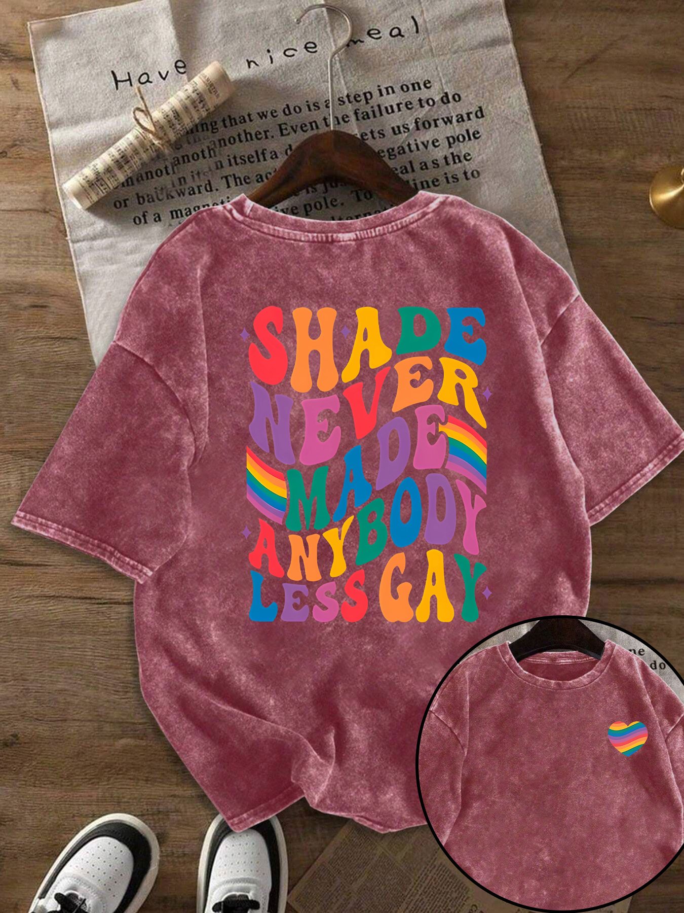 pride clothing sold on Temu Canada