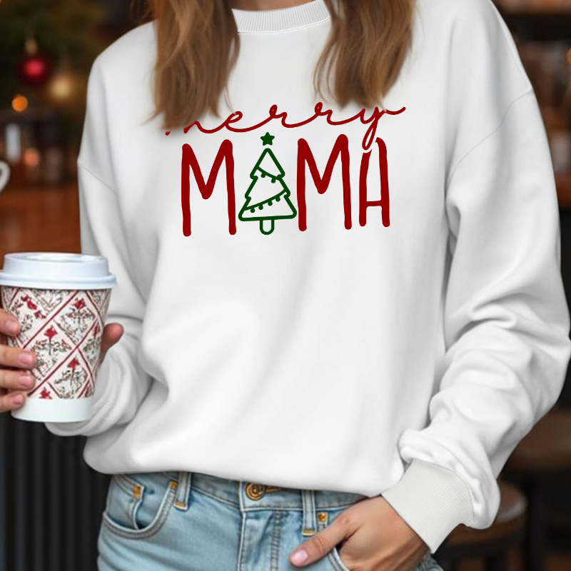 

Autumn And Winter Mom Christmas Casual Women' Hoodie