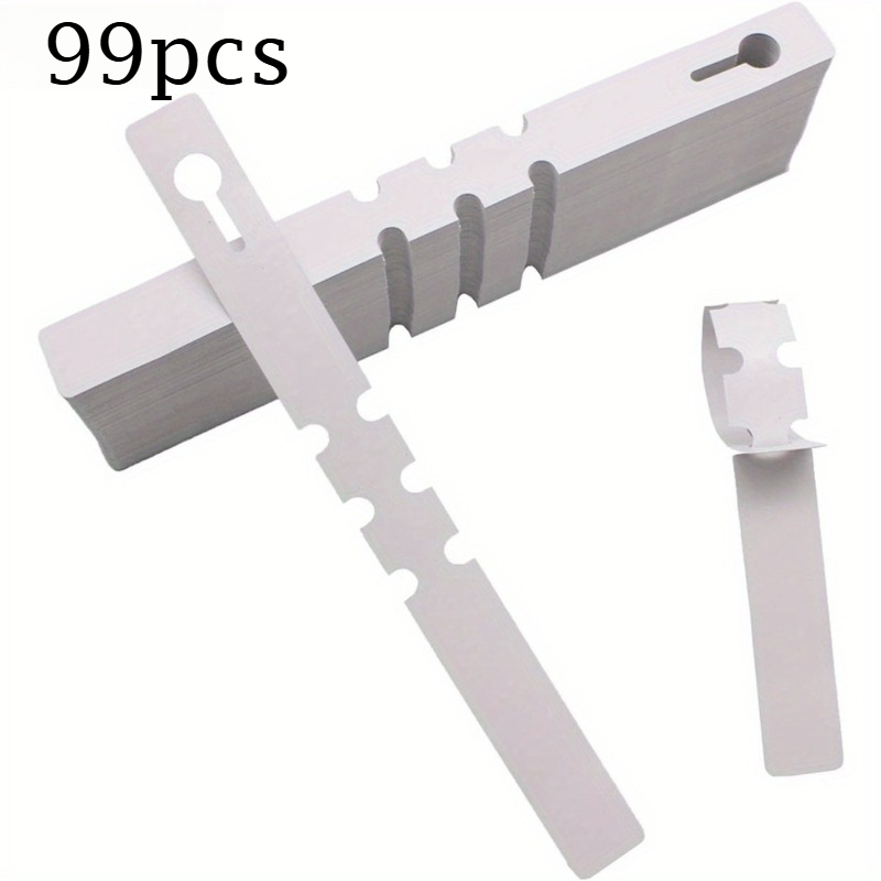 TEMU 99pcs Horticultural Label Loop Label, Plant Label And Tree Label, Suitable For Horticultural Marking Of Nursery, Outdoor Plants, Trees, And