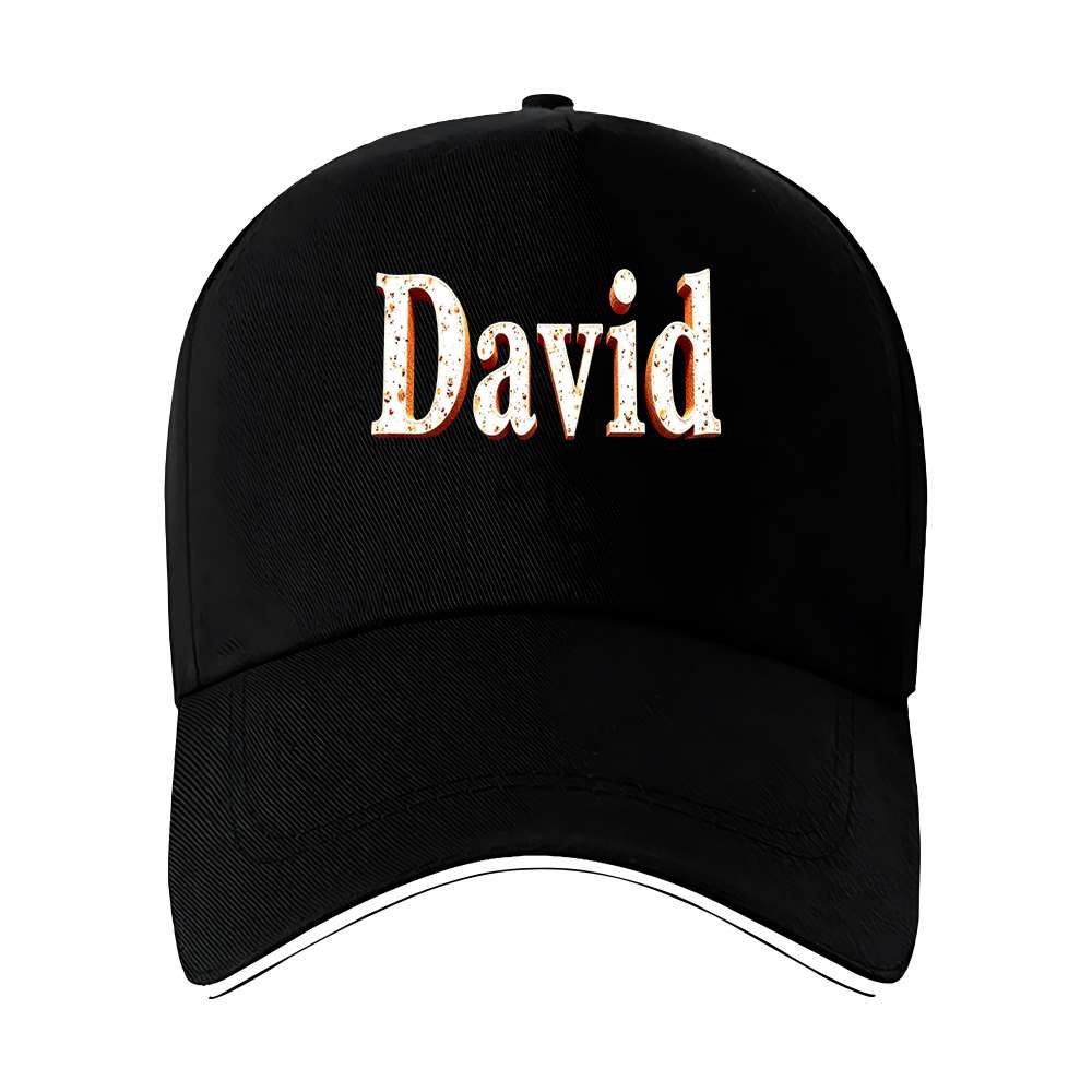 1 kos David Baseball Kapa, Unisex, Primerna za Vse Letne Čase, Potovalna Kapa