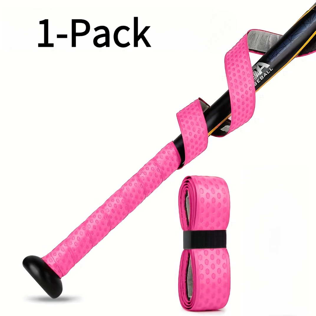 TEMU Baseball Bat Grip Tape Anti-slip, Full Adhesive-back Baseball Softball Cricket Batting Tape, Professional Feel Bat Wrap Tape For Handles,
