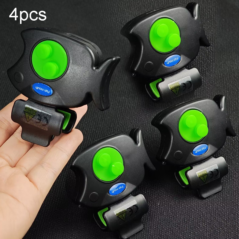 Image of Set Of And Light Automatic Sensing Fishing Alarms For Fishing Rods, Electronic Bite Indicators, And Fish Bells.