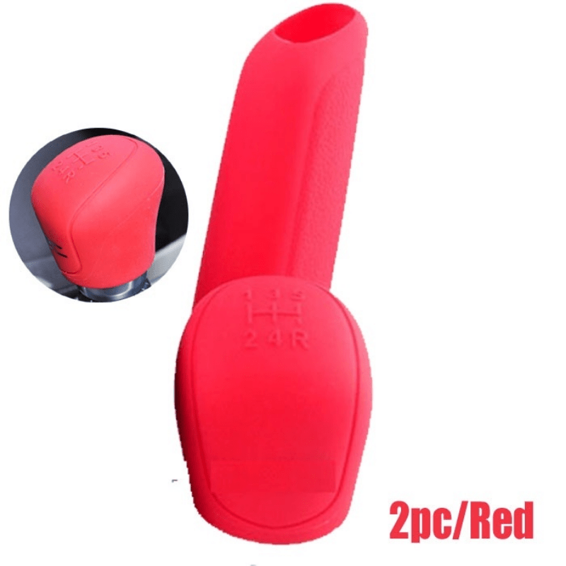 TEMU A Set Of 2 Gear Shift Knob And Covers Suitable For Ford Focus 2/3, , Kuga 2, And , Including Covers And Shift Lever Sleeves
