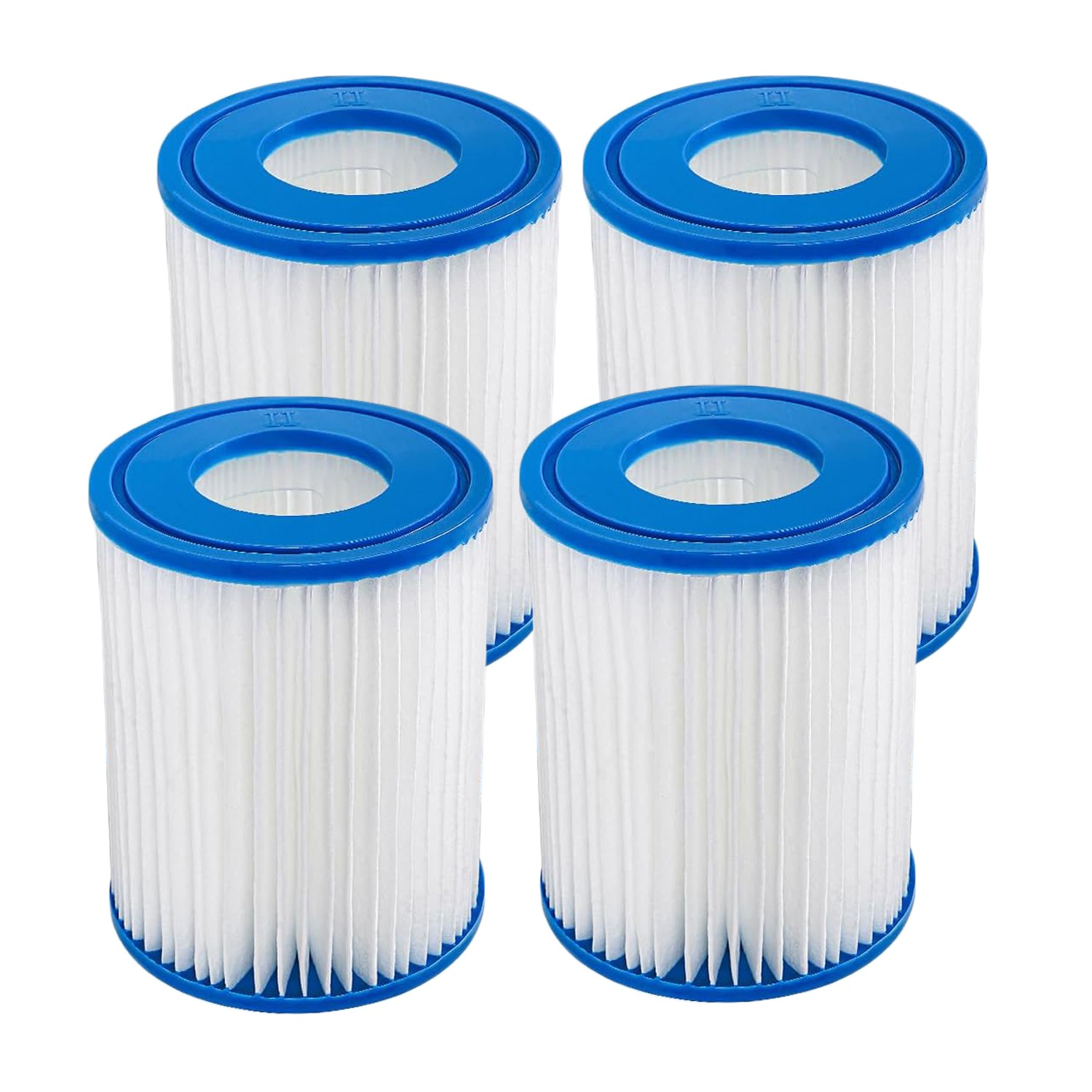 TEMU 4-12pcs Swimming Pool Filter Compatible For Cartridge , Replacement Hot Tubs Filter Compatible With Spa Filter Pump 58094 530-800 Gal