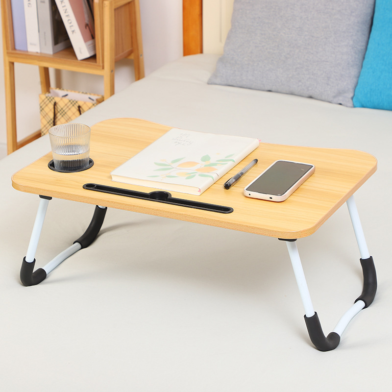 foldable laptop desk   saving design with storage compartment durable wood artificial wood composite no   for small spaces dorms bedrooms multi functional dining study table dorm room furniture modern minimalist style sturdy frame construction