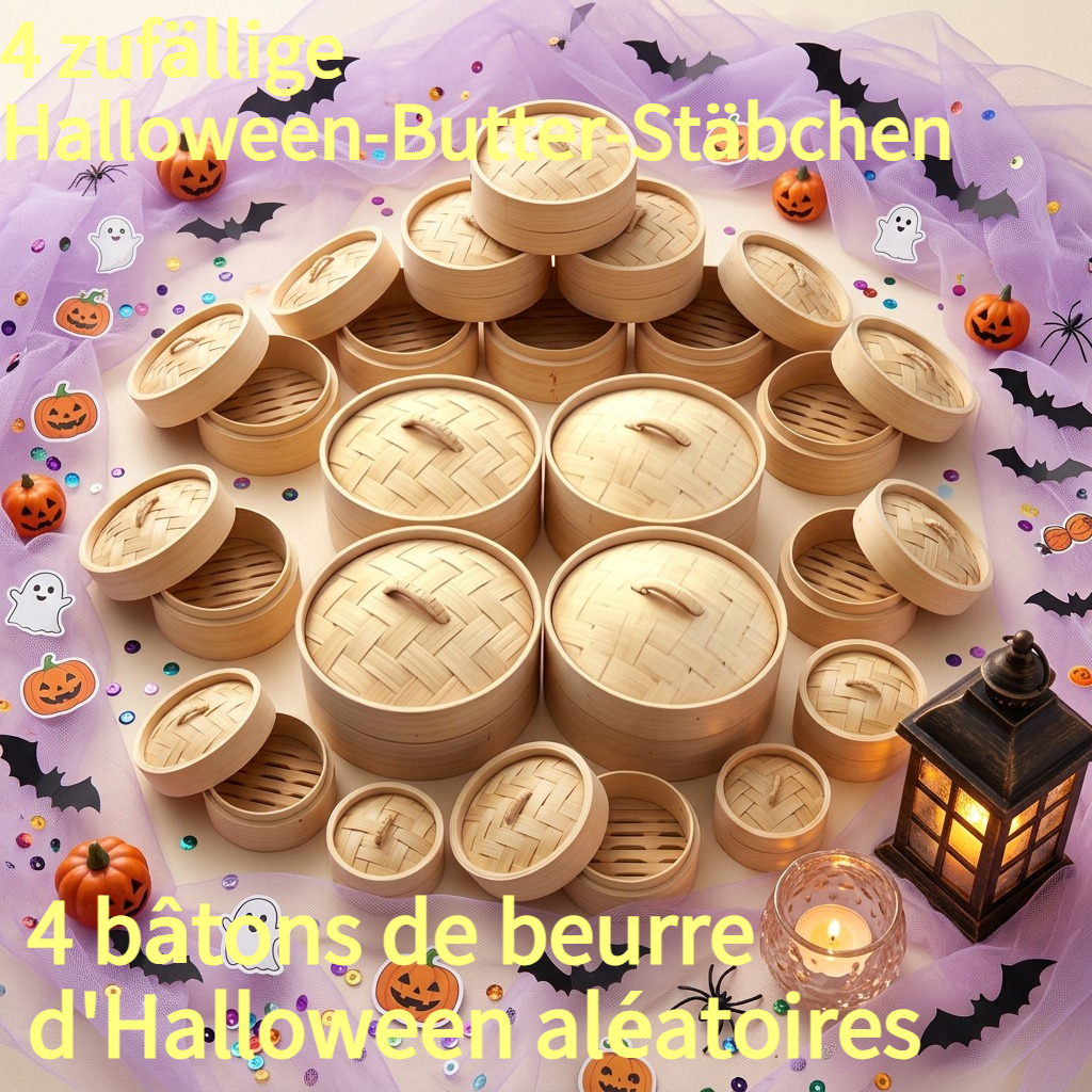 Image of 4pcs Halloween-themed Butter Creative , Miniature Creative Squeezing Toys, Soft And Slow Rebound, Suitable For Relaxation, Anxiety Relief, And Sensory Play