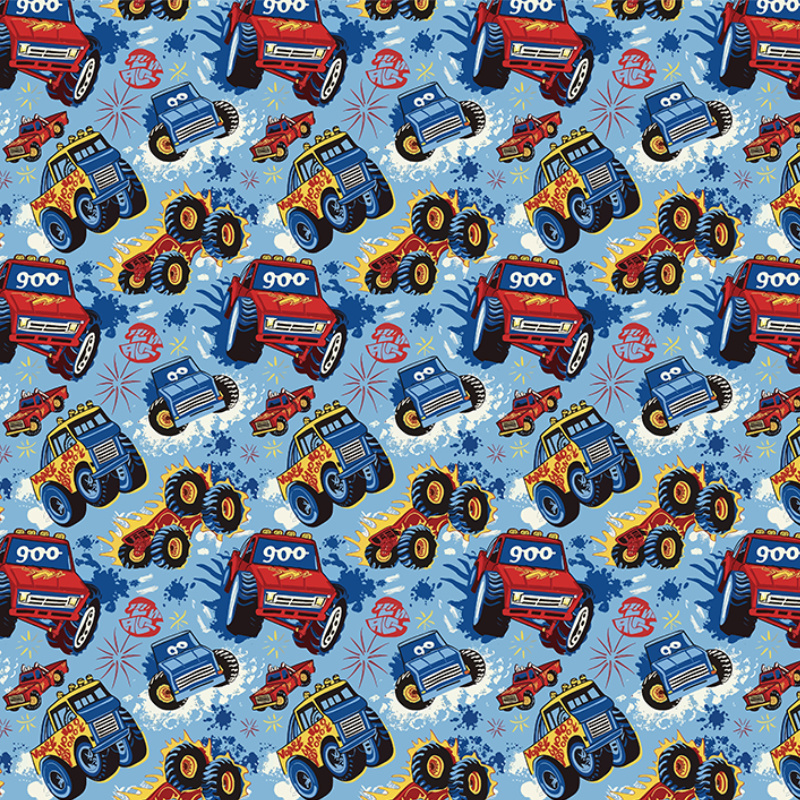 TEMU 1pc Long-lasting Printed Fabric, Already Cut, From Soft And Sturdy Polyester, Ideal For Sewing, Crafts, And Home Decoration - Great For Apparel,