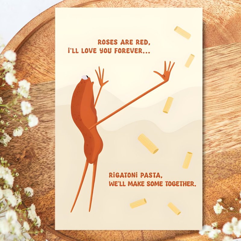 TEMU 1pc, Funny Birthday Card With Envelope, Unique Gift For Women Men Friend Brother Sister Son Daughter Husband Bestie Wife, Ideal For Christmas
