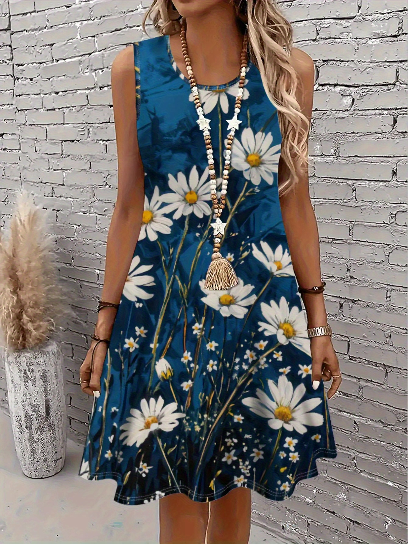 daisy dress sold on Temu United States