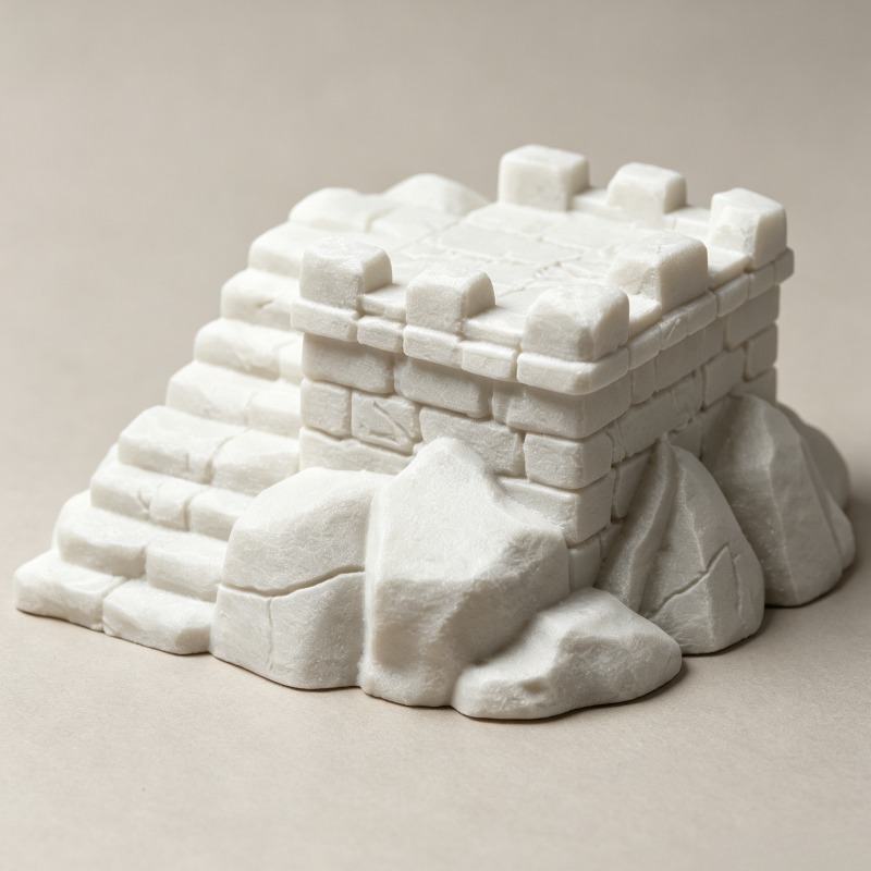 TEMU 1pc Mini Statue de Tour d'Observation en , un joli décoration d'intérieur, convient pour Pâques, la Saint-Valentin et autres cadeaux -