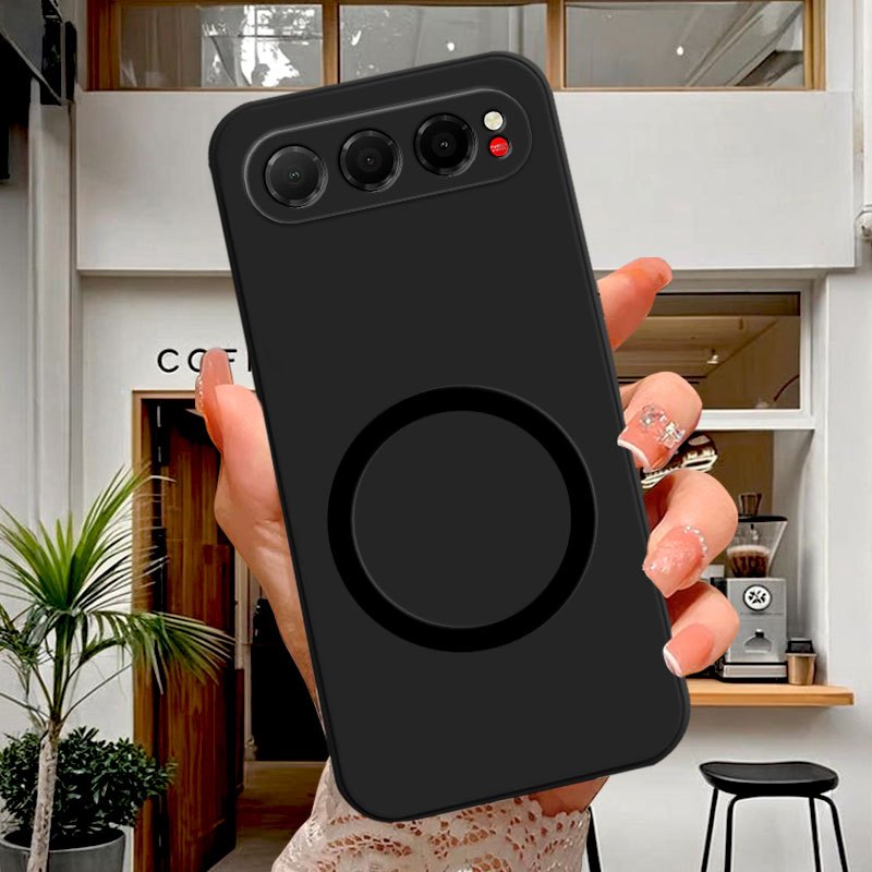 TEMU Custodia per telefono: Adatta per ZTE Nubia Air / Nubia Neo / Nubia S 5G, a di caduta, antiscivolo, magnetica, presa , custodia per telefono in