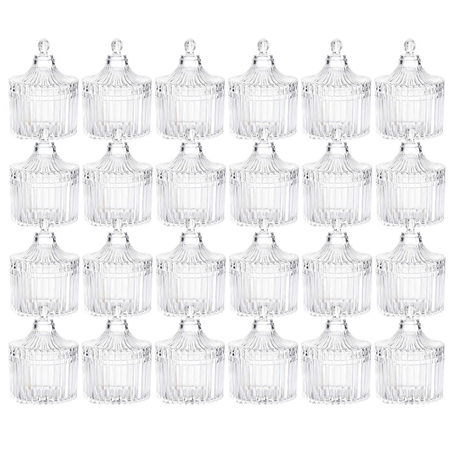 TEMU A Set Of 24 Gift Boxes With Lids, Mini Plastic Decorative Boxes Are Perfect For Small Gifts And Storage, Ideal For Weddings, , And Decorative