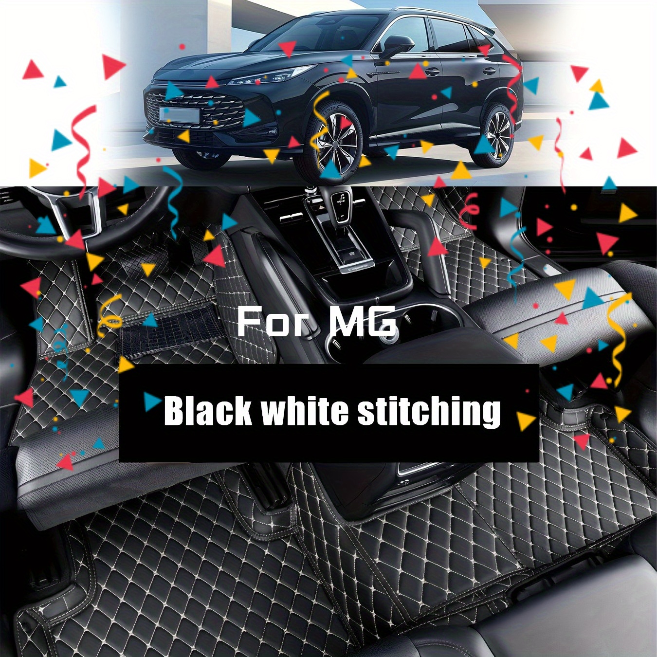 TEMU Floor Mats /trunk Mats Fit For Mg For Hs Zs Zsevluxury Car Floor Mats Left-hand Drive, Interior Protection, Car Interior Accessory| Reduce