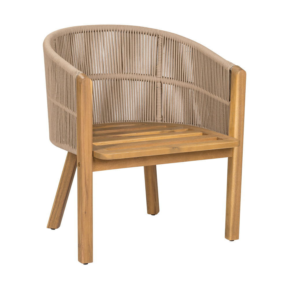 Courtyard Dining Chairs (2pcs Set) Soft Padded Seats Can Be Used As Dining Chairs Or Leisure Chairs With Detachable Cushions Suitable For Various Spatial Environments