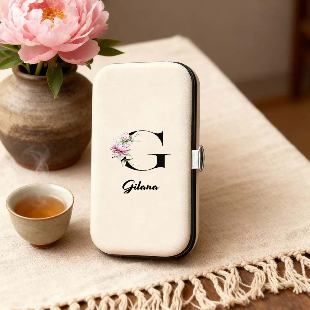 7pcs Personalized Nail and Foot Care Set in Portable Suitcase